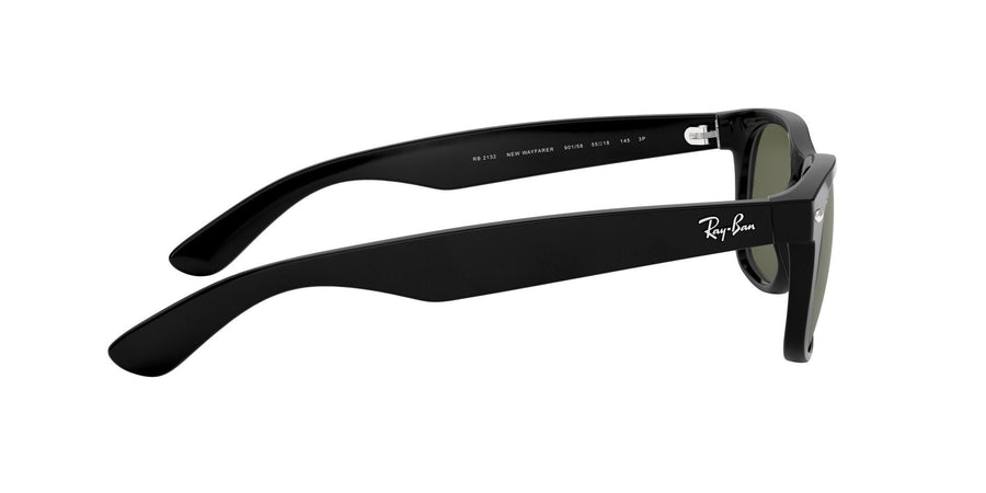 New Wayfarer RB2132 – Black / Polar Green