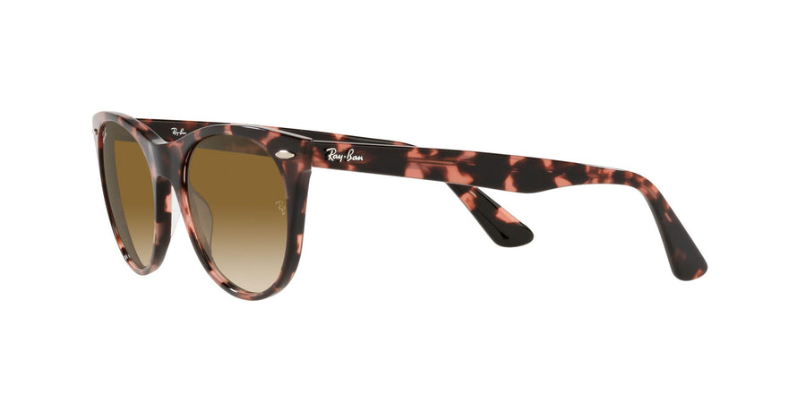 Wayfarer II Fleck RB2185 – Pink Havana / Clear Gradient Brown