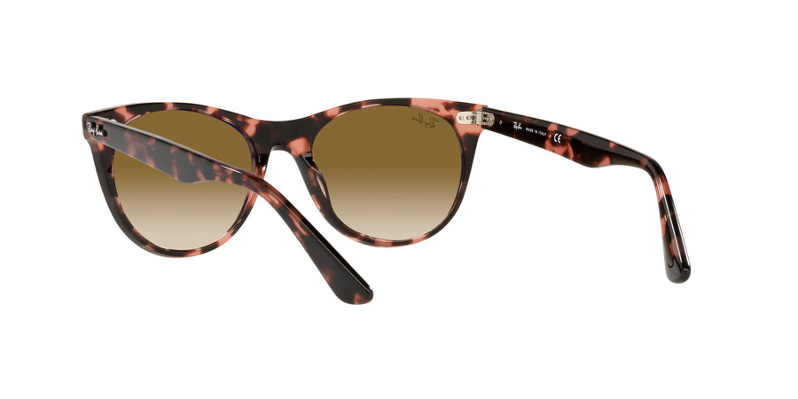 Wayfarer II Fleck RB2185 – Pink Havana / Clear Gradient Brown