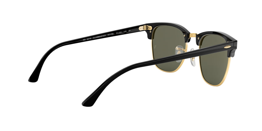 Clubmaster Classic RB3016 – Black / G-15 Green