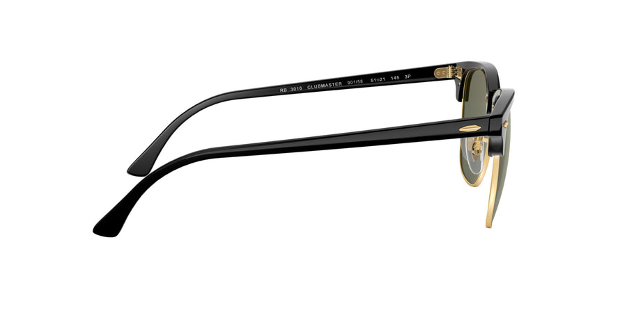 Clubmaster Classic RB3016 – Black / G-15 Green
