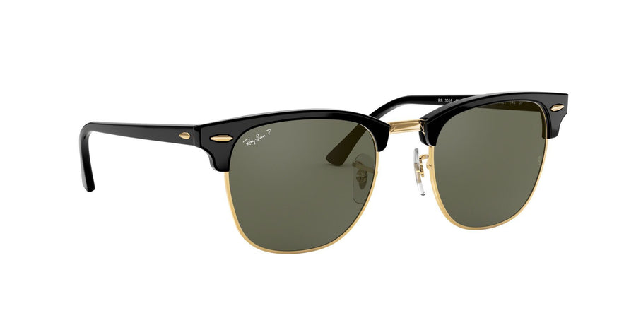 Clubmaster Classic RB3016 – Black / G-15 Green