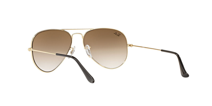 Aviator Gradient RB3025I – Gold / Clear Gradient Brown