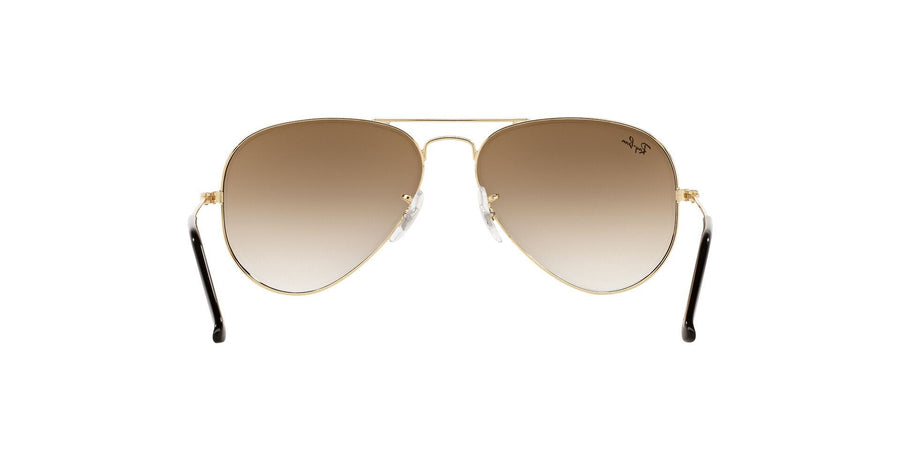 Aviator Gradient RB3025I – Gold / Clear Gradient Brown