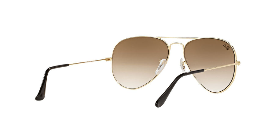 Aviator Gradient RB3025I – Gold / Clear Gradient Brown