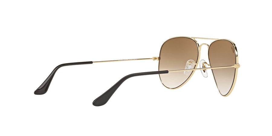 Aviator Gradient RB3025I – Gold / Clear Gradient Brown