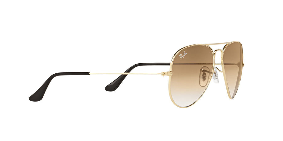 Aviator Gradient RB3025I – Gold / Clear Gradient Brown