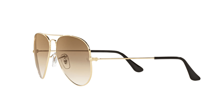 Aviator Gradient RB3025I – Gold / Clear Gradient Brown
