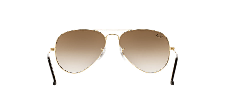 Aviator Gradient RB3025I – Gold / Clear Gradient Brown