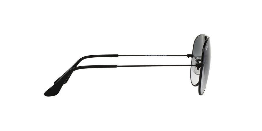 Aviator Gradient RB3025I – Black / Clear Gradient Blue