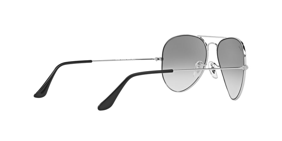 Aviator Gradient RB3025I – Silver / Clear Gradient Grey