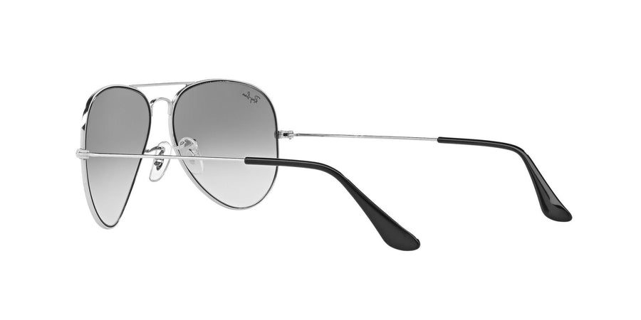 Aviator Gradient RB3025I – Silver / Clear Gradient Grey