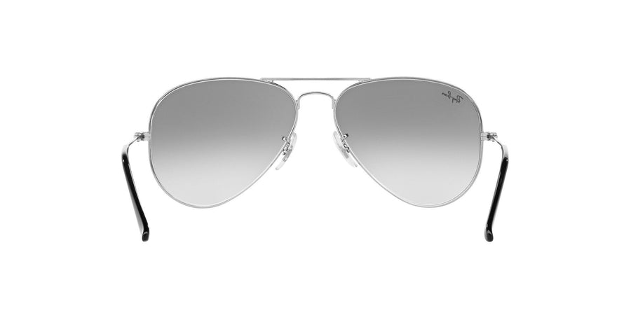 Aviator Gradient RB3025I – Silver / Clear Gradient Grey