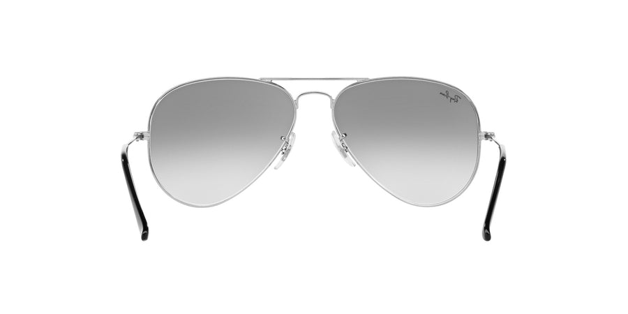 Aviator Gradient RB3025I – Silver / Clear Gradient Grey