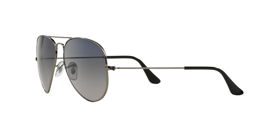 Aviator Gradient RB3025I – Gunmetal / Blue Gradient Grey
