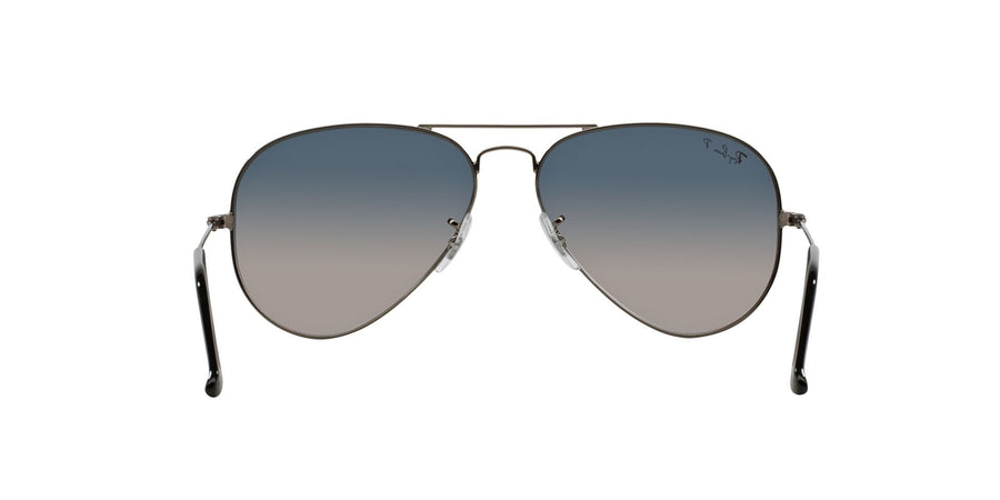 Aviator Gradient RB3025I – Gunmetal / Blue Gradient Grey
