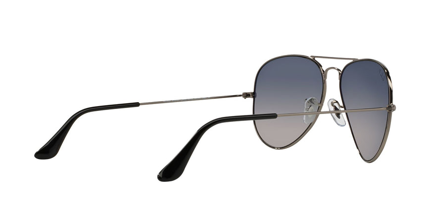 Aviator Gradient RB3025I – Gunmetal / Blue Gradient Grey