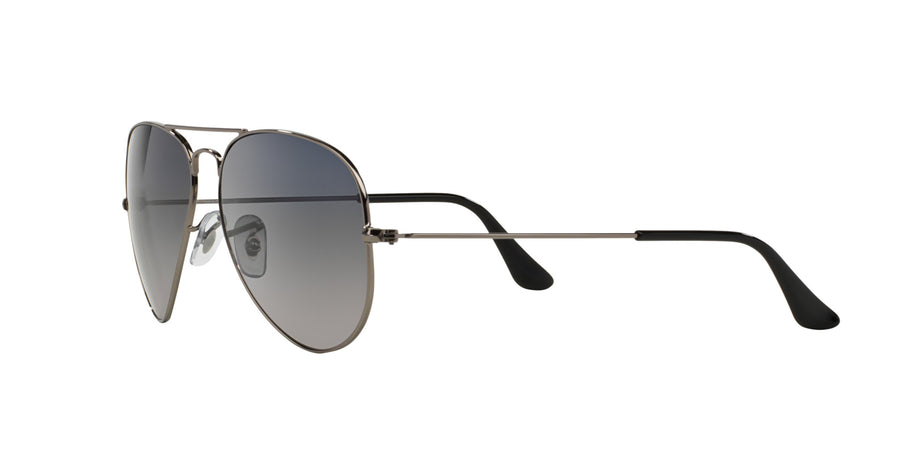 Aviator Gradient RB3025I – Gunmetal / Blue Gradient Grey