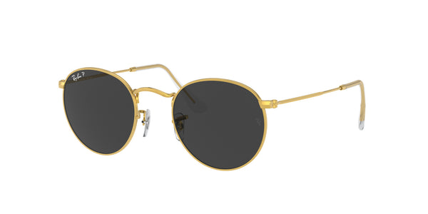 Round Metal Classic RB3447 – Shiny Gold / Black