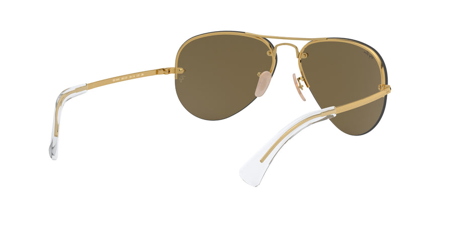 RB3449 – Gold / Light Brown Mirror Pink