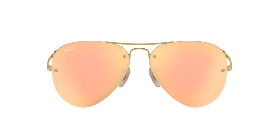 RB3449 – Gold / Light Brown Mirror Pink