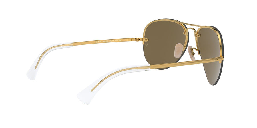 RB3449 – Gold / Light Brown Mirror Pink