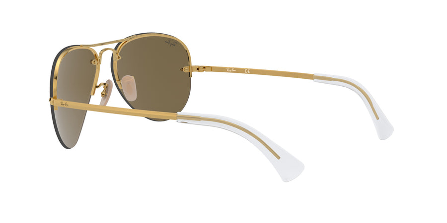 RB3449 – Gold / Light Brown Mirror Pink