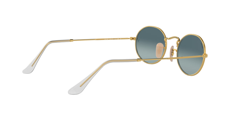 Oval Flat Lenses RB3547 – Gold / Blue Gradient Grey