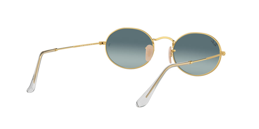 Oval Flat Lenses RB3547 – Gold / Blue Gradient Grey