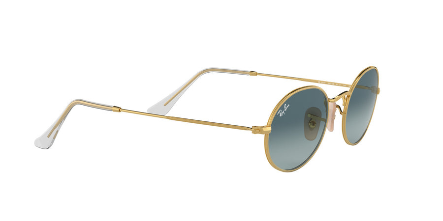 Oval Flat Lenses RB3547 – Gold / Blue Gradient Grey
