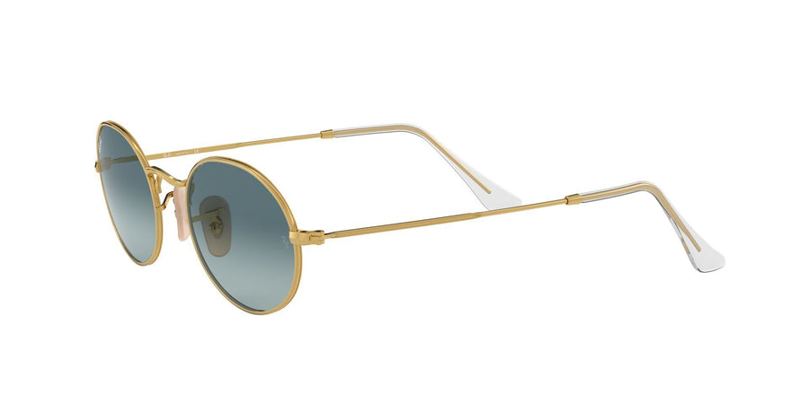 Oval Flat Lenses RB3547 – Gold / Blue Gradient Grey