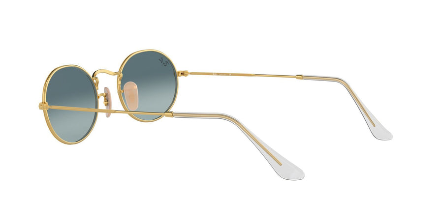 Oval Flat Lenses RB3547 – Gold / Blue Gradient Grey