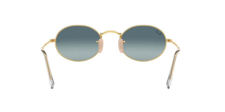 Oval Flat Lenses RB3547 – Gold / Blue Gradient Grey