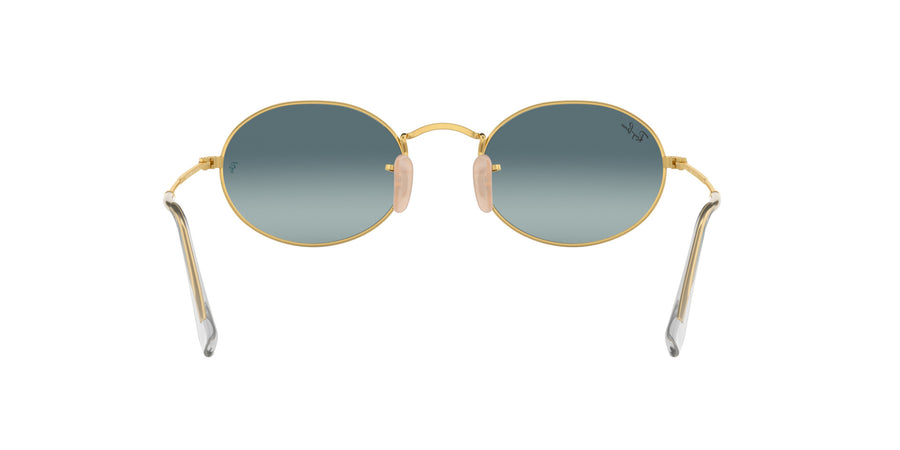 Oval Flat Lenses RB3547 – Gold / Blue Gradient Grey