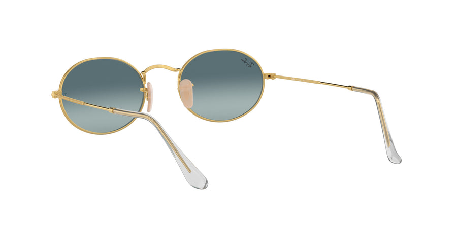 Oval Flat Lenses RB3547 – Gold / Blue Gradient Grey