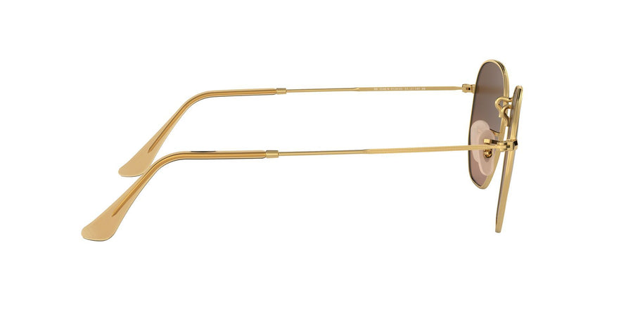 Hexagonal Flat Lenses RB3548 – Gold / Brown Gradient Grey
