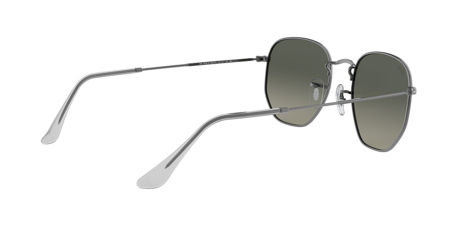 Hexagonal Flat Lenses RB3548 – Gunmetal / Light Grey Gradient Dark Grey