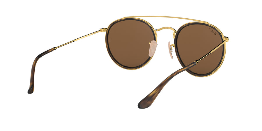 Round Double Bridge RB3647 – Gold / B-15 Brown