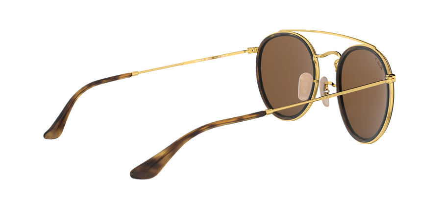 Round Double Bridge RB3647 – Gold / B-15 Brown
