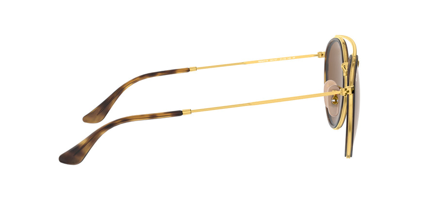 Round Double Bridge RB3647 – Gold / B-15 Brown