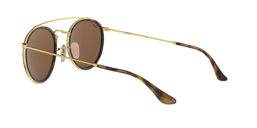 Round Double Bridge RB3647 – Gold / B-15 Brown