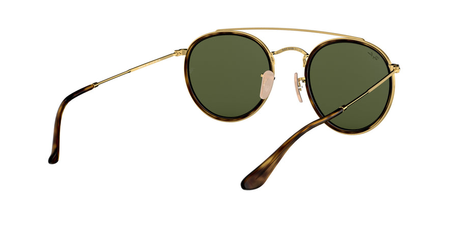 Round Double Bridge RB3647 – Gold / G-15 Green