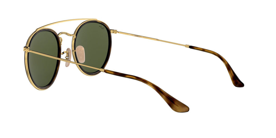 Round Double Bridge RB3647 – Gold / G-15 Green