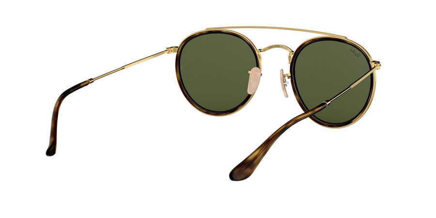 Round Double Bridge RB3647 – Gold / G-15 Green