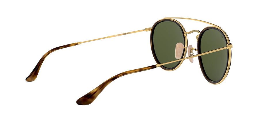 Round Double Bridge RB3647 – Gold / G-15 Green