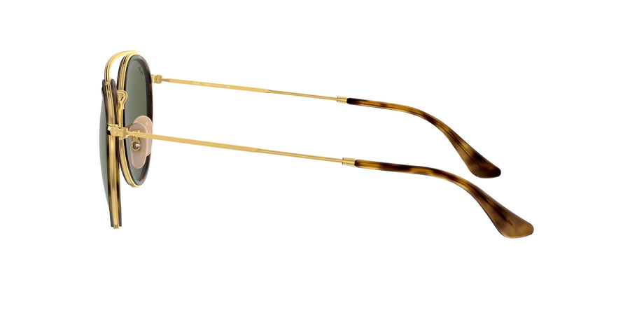 Round Double Bridge RB3647 – Gold / G-15 Green