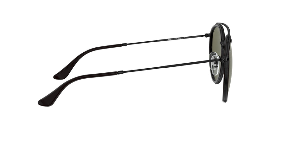 Round Double Bridge RB3647 – Black / G-15 Green