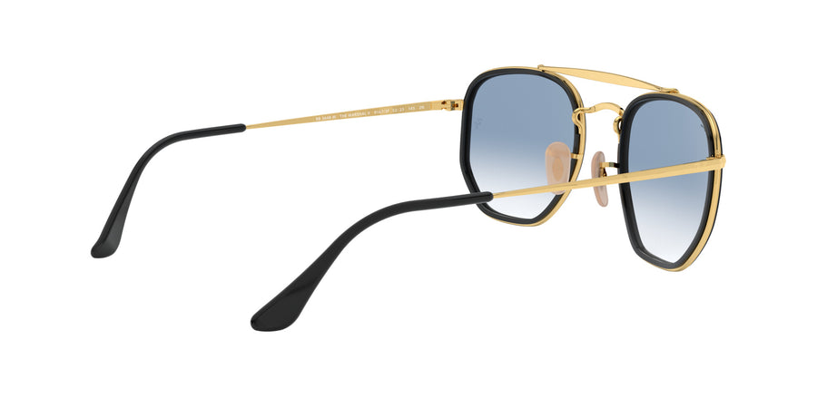 Marshal II RB3648 – Gold / Clear Gradient Blue
