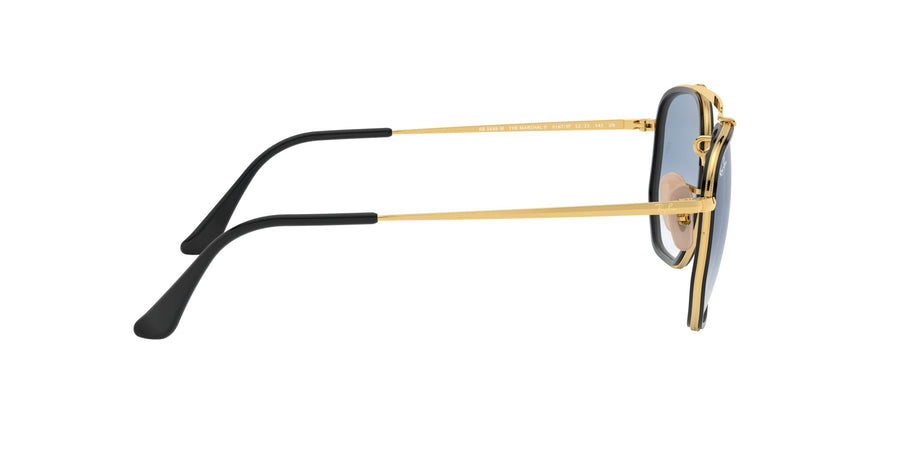 Marshal II RB3648 – Gold / Clear Gradient Blue