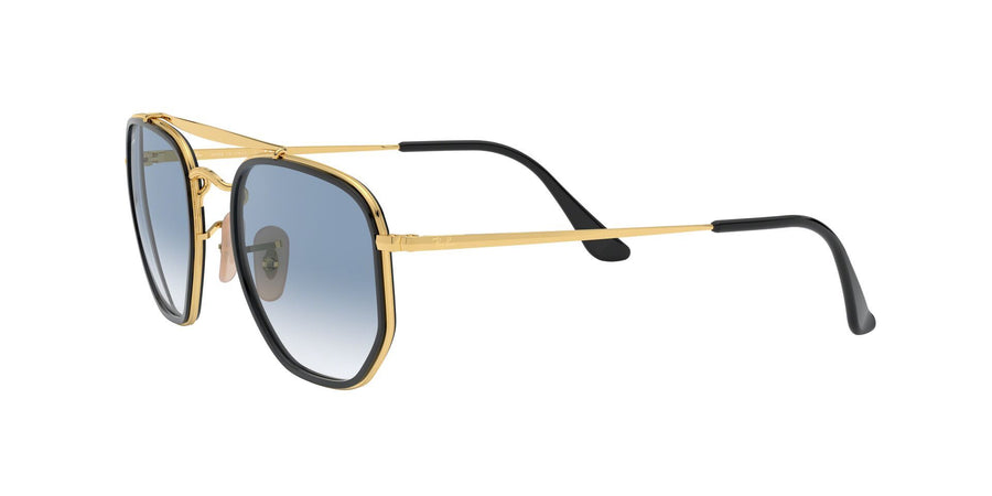 Marshal II RB3648 – Gold / Clear Gradient Blue